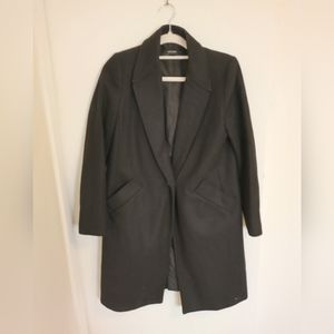 Zara | Single Button Wool Coat